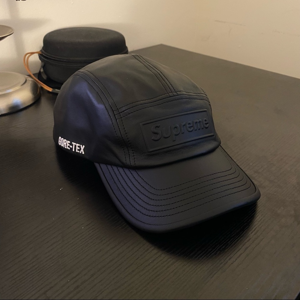 Supreme GORE-TEX Leather cap